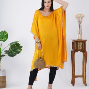 Mustard Yellow Kaftan