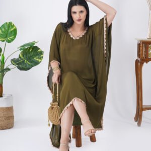 Olive Green Kaftan