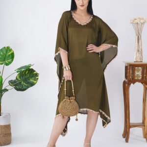 Olive Green Kaftan